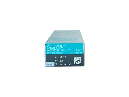 Alternative view of ACUVUE OASYS® 1-Day with HydraLuxe™ Technology