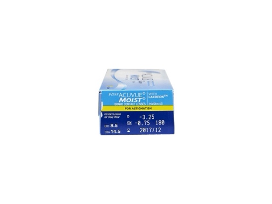 Alternative view of 1 Day Acuvue Moist for Astigmatism