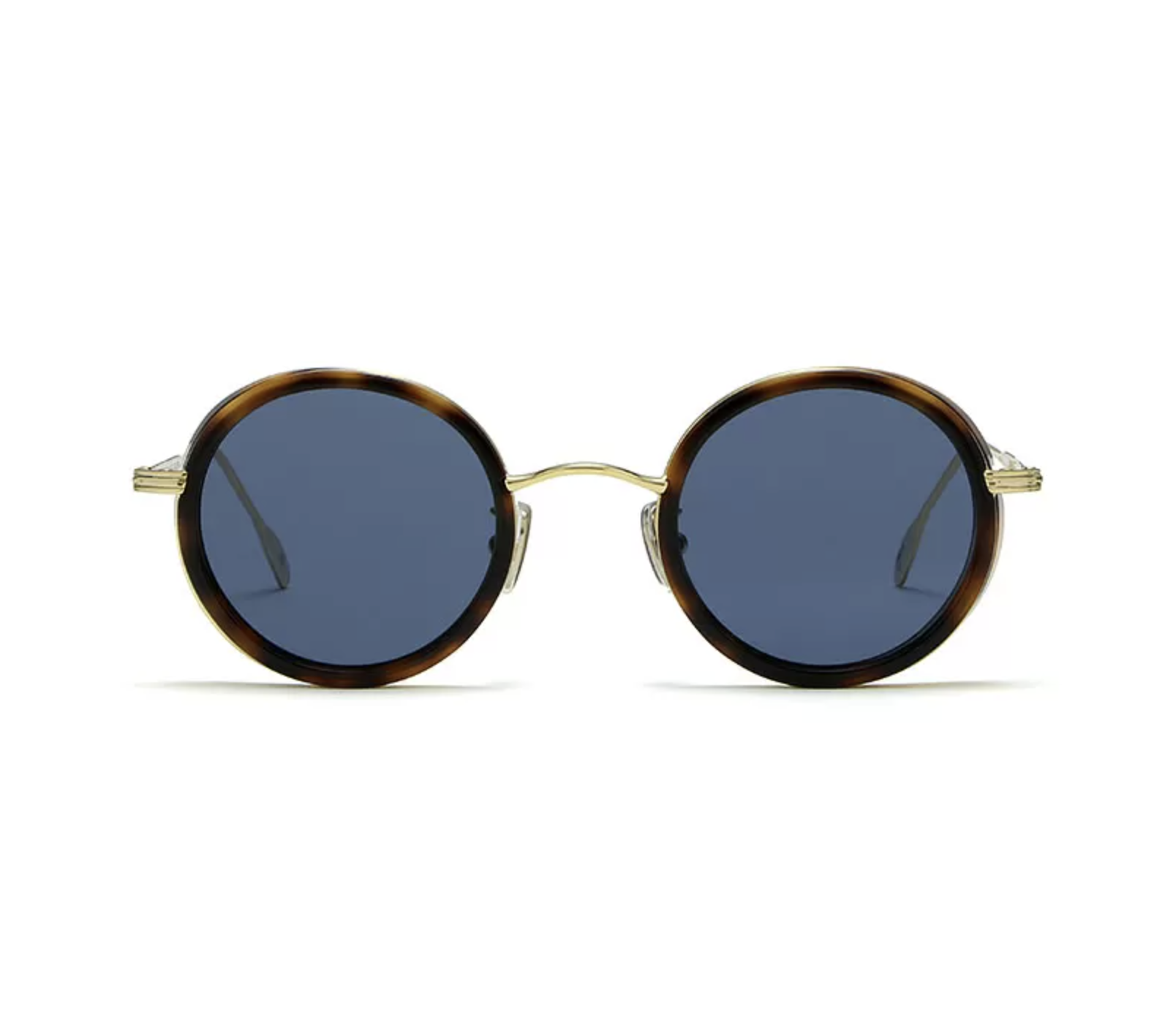 L.G.R. Reunion metal explorer gold Havana Maculato 39 // Blue