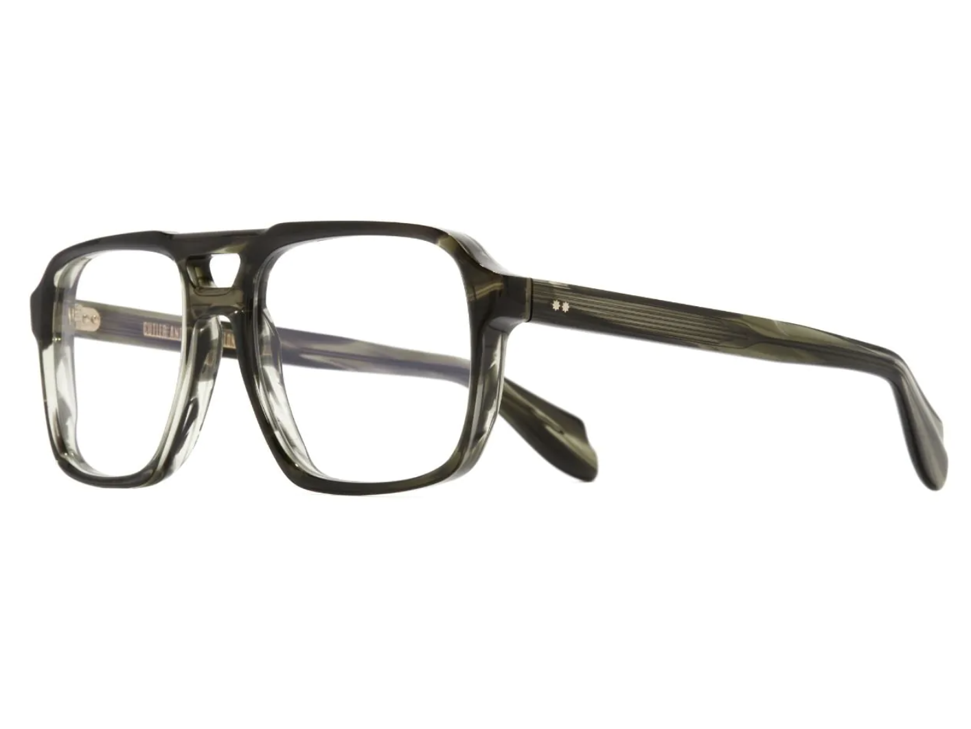 Cutler & gross 1394 Striped Green Havana - Afbeelding 2