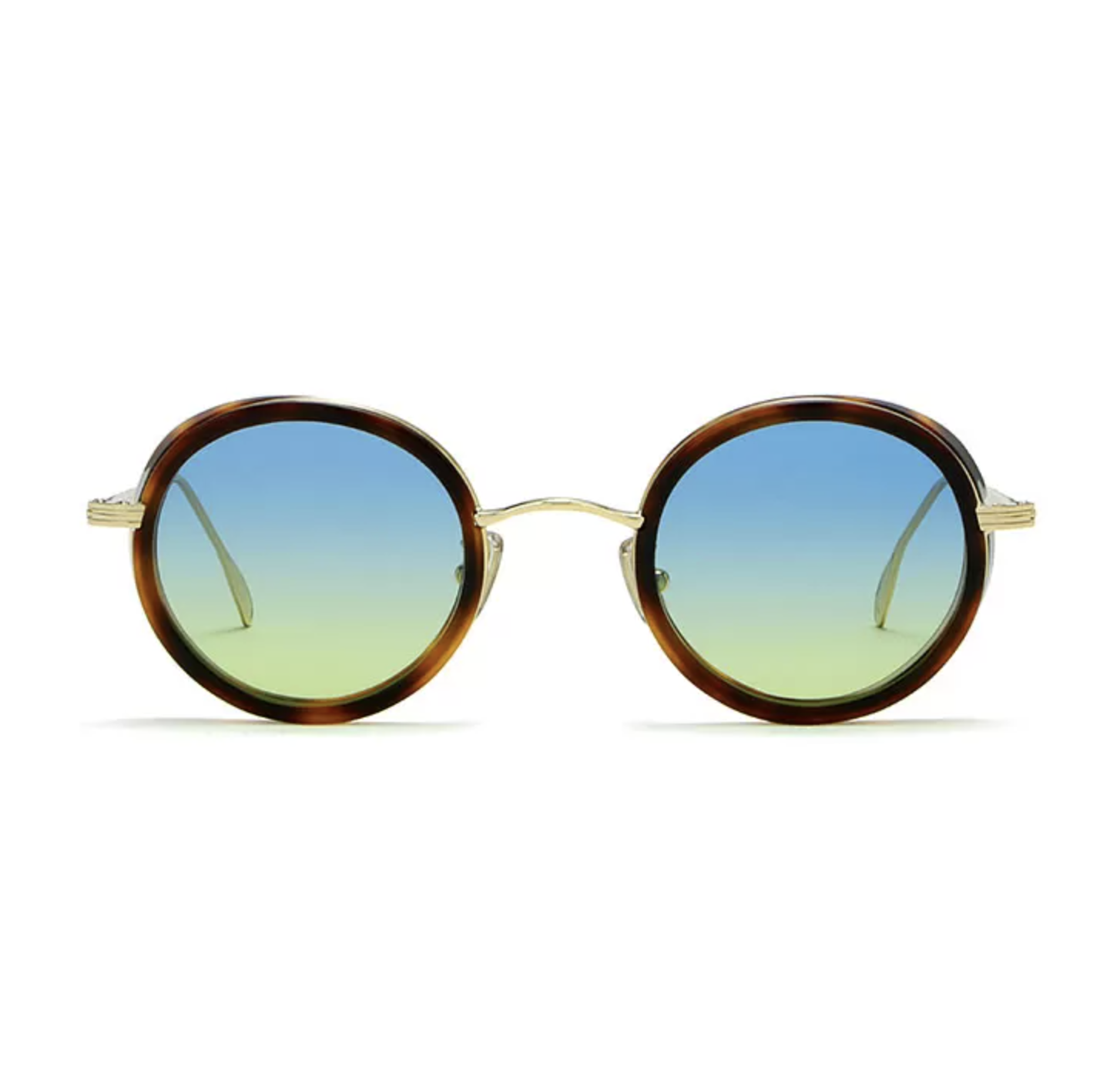 REUNION METAL EXPLORER | L.G.R FOR ERMANNO SCERVINO Gold / Havana maculato // Yellow gradient