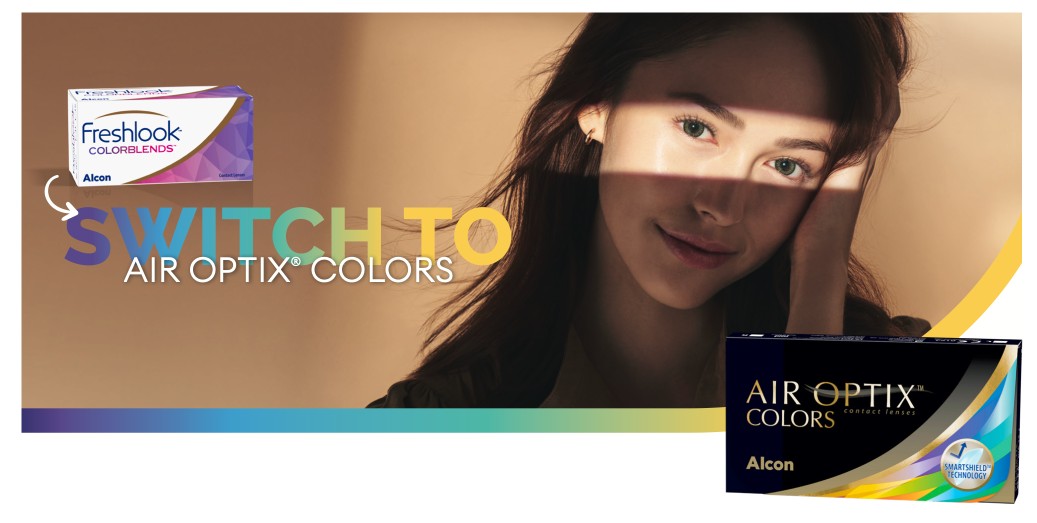 Alcon stopt met Colorblends kleurlenzen