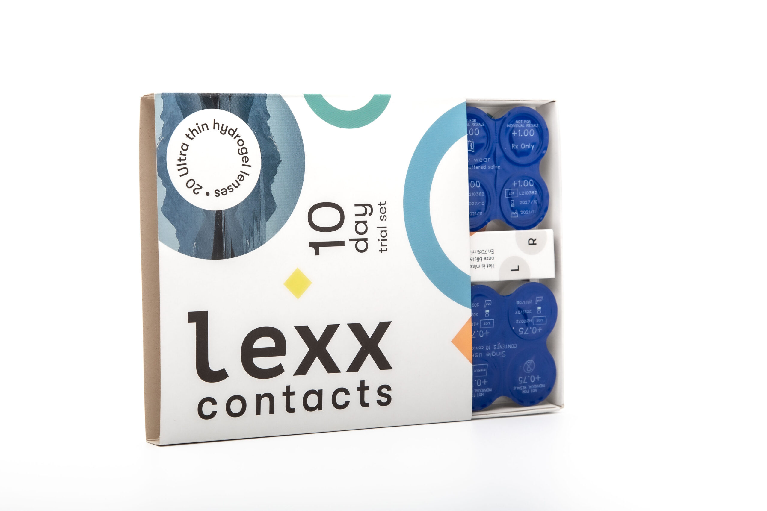 Alternative view of Lexx Contacts Premium hydrogel contactlenzen 20pack (10 per oog)