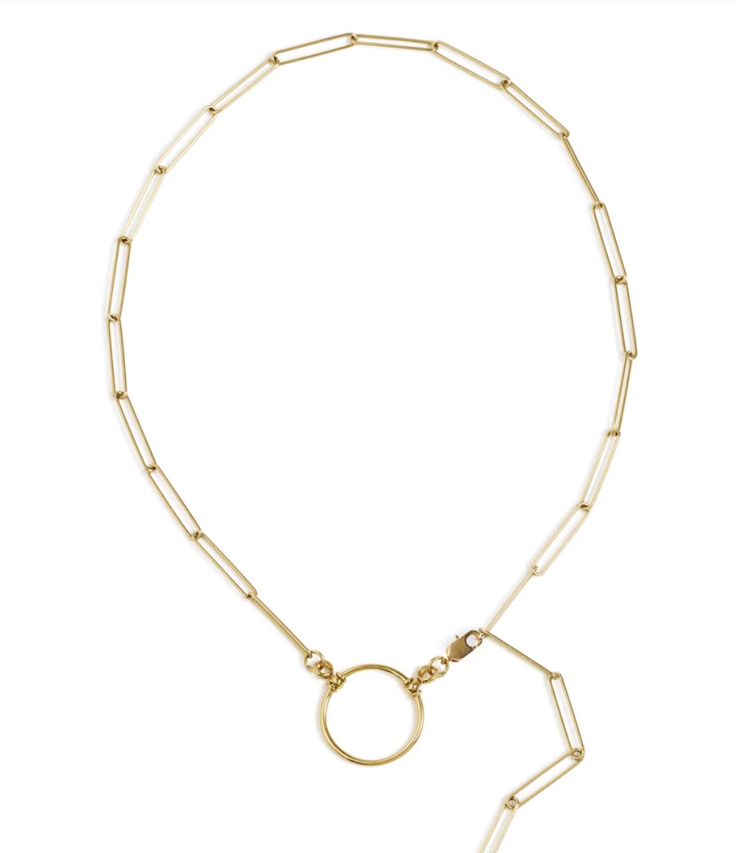 Alternative view of La Loop The Saskia in Gold 24k