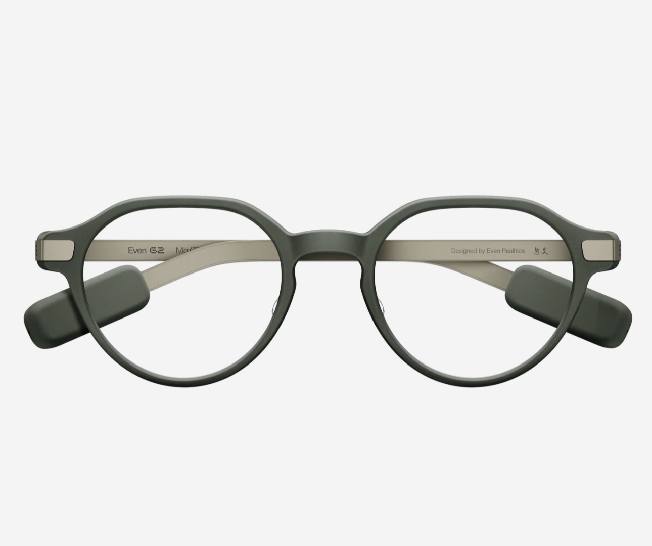 G2A Smart Glasses Green with Clip