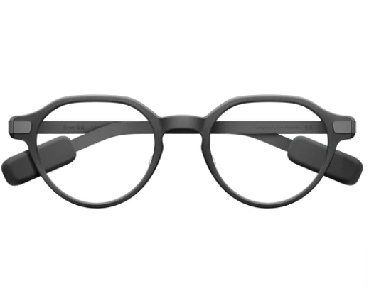 Alternative view of G2A Smart Glasses gray – with Clip