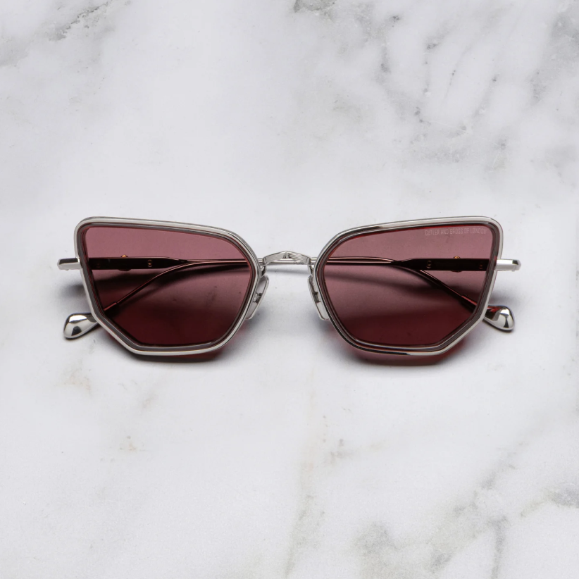 Cutler & Gross The Great Frog Paisley Cat Eye Sunglasses