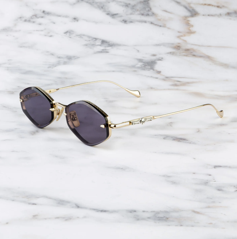 Alternative view of Cutler & Gross The Great Frog Carol Rectangular Sunglasses