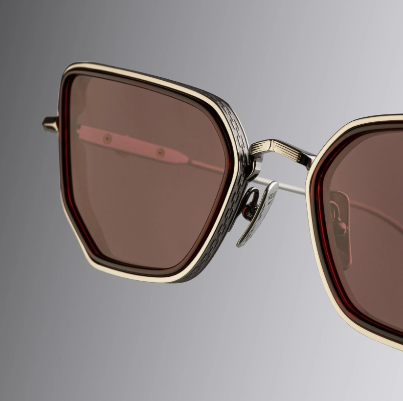 Cutler & Gross The Great Frog Paisley Cat Eye Sunglasses - Image 5