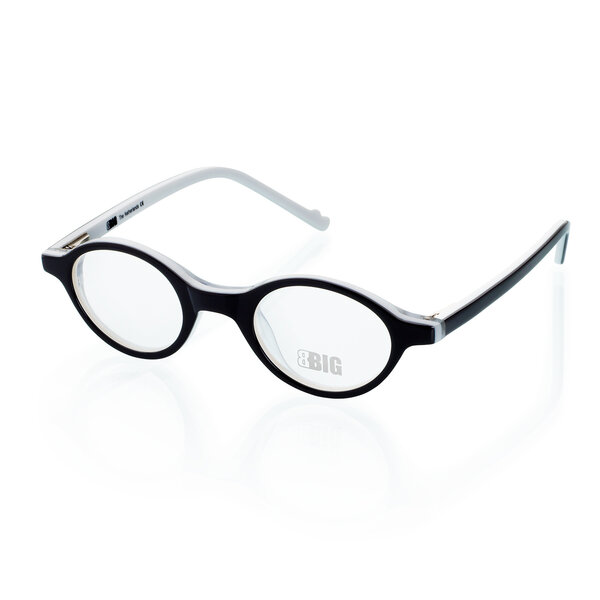 BBIG 216 Black/White/CrystalClear – 383 kinderbril bij bckspace