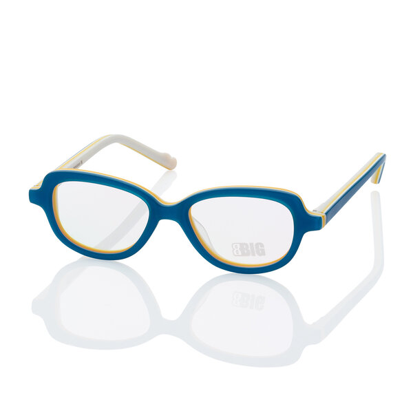 BBIG 228 IceBlue/Yellow-357/White Matt – 416 kinderbril bij bckspace