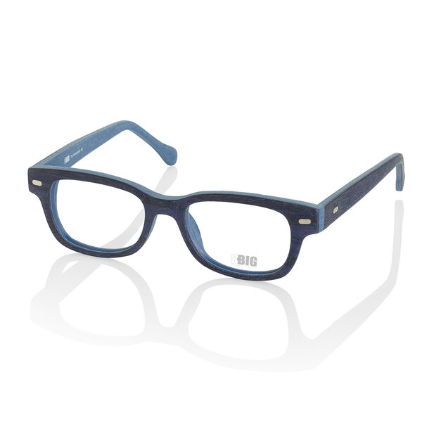 BBIG 3202 darkBlue/ jeansBlue Wood Look – 427 kinderbril bij bckspace