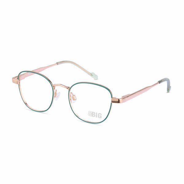 BBIG 714 RoseGold/Green – 58 kinderbril bij bckspace