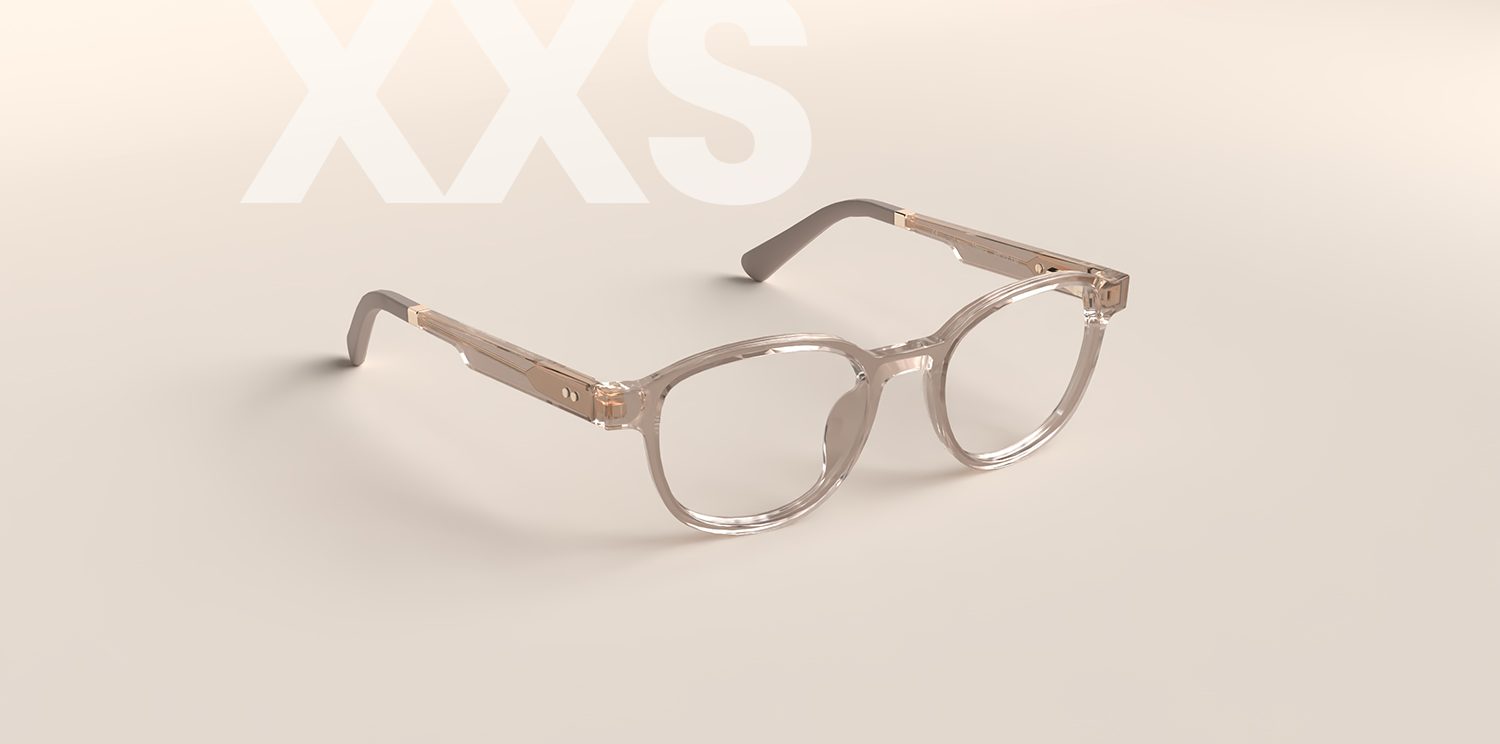 JR&JR Vienna XXS Taupe kinderbril