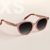 JR&JR Paris Pink XS zonnebrilmontuur bij bckspace Amsterdam