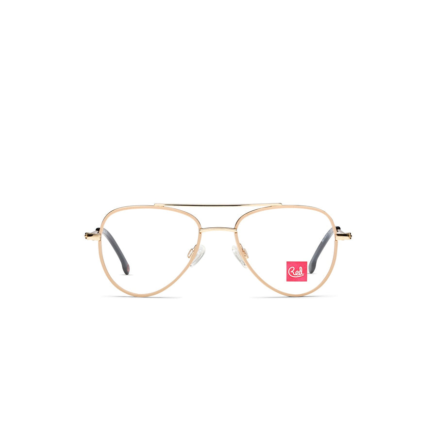 RED SANTA CRUZ 420 – cream/gold kinderbril bij bckspace Amsterdam